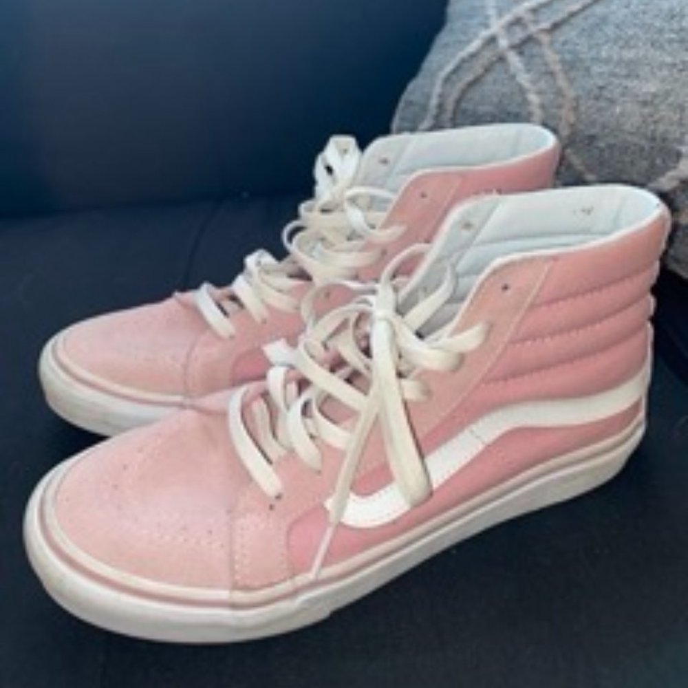 Pink High Top Vans